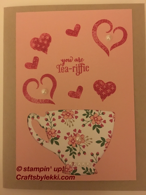 A nice cuppa stampin up